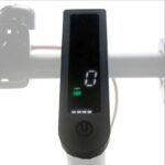 Protector de silicona impermeable negro para display recto