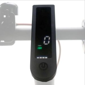 Protector de silicona impermeable negro para display recto