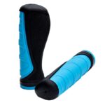 Puños de silicona ergonómicos con bloqueo azules - 2 uds - Imagen 3