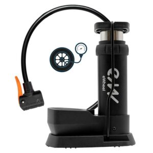 Inflador de pie con manómetro - Ewheel
