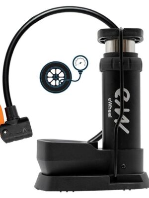 Inflador de pie con manómetro - Ewheel