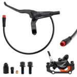 Kit 4 freno hidráulico negro A5-D Trasero [Nutt]