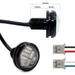 Led ojo de águila rojo 12-20V [Minimotors] - Imagen 2