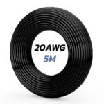 Cable negro 20 AWG - 5M - Imagen 3