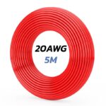 Cable rojo 20 AWG - 5M - Imagen 3