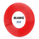 Cable rojo 16 AWG - 5M - Imagen 3