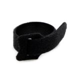 Tira de velcro sujetacables negra - 10 x 110mm - Imagen 3