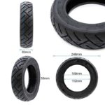 Neumático tubeless patinete Wanda 85/65-6,5 resistente - Imagen 2