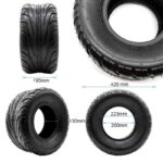 Neumático tubeless 18x9,5-8 / 225/55-8 [Feiben] - Imagen 2