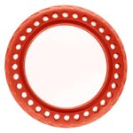 Rueda maciza perforada 8,5x2-6,1/B34 - rojo - Imagen 3