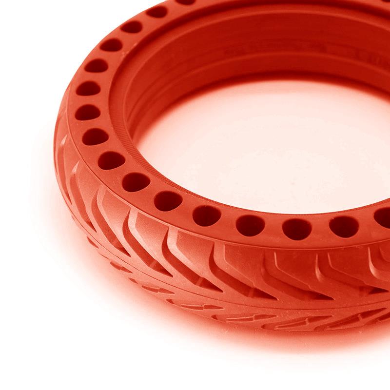 Rueda maciza perforada 8,5x2-6,1/B34 - rojo - Imagen 5