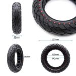 Rueda maciza ultraligera 10x2,5-6,1/B34 - puntos rojos [Nedong] - Imagen 2