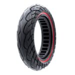 Rueda maciza ultraligera 10x2,5-6,1/B34 - línea roja [Nedong]
