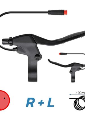 Maneta de freno con sensor y tensor R y L - Conector waterproof