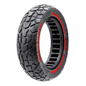Rueda maciza ultraligera offroad 10x2,5/B44 - rojo [Nedong]