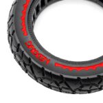Rueda maciza ultraligera offroad 10x2,5/B44 - rojo [Nedong] - Imagen 5