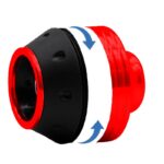 Pieza anticaída para patinete EWTB-003 rojo - Imagen 5