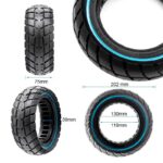 Rueda maciza ultraligera offroad 8,5x3-5,5/B40 - linea azul [Ewheel] - Imagen 2