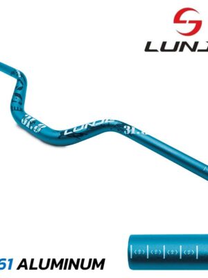 Manillar de 720mm con elevación 90mm azul