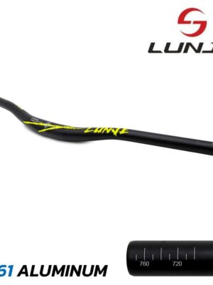 Manillar de 780mm con elevación 25mm negro-verde