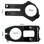 Potencia para manillares de 31,8mm EWPM-001 negro - Imagen 3