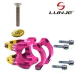 Potencia para manillares de 31,8mm EWPM-003 rosa-amarillo - Imagen 2
