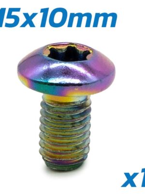 Tornillo M5x10 para discos de freno - 12 uds