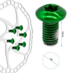 Tornillo verde M5x10 para discos de freno - 12 uds - Imagen 2