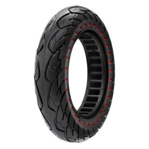 Rueda maciza ultraligera 10x2,125-6,1/B34 - puntos rojos [Nedong]