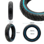 Rueda maciza ultraligera 9,2x2 - línea azul [Ewheel] - Imagen 2