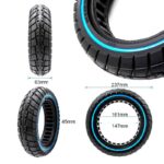 Rueda maciza ultraligera offroad linea azul 60/70-6,5/B44 - Imagen 2