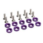 Arandela JDM con tornillos M6x16  - 10uds