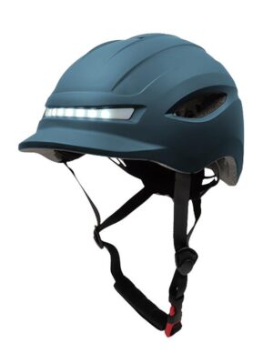 Casco con luz CP02 azul talla única