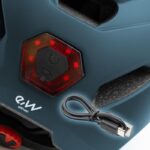 Casco con luz CP02 azul talla única - Imagen 4