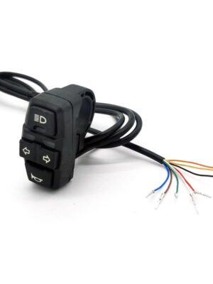 Botonera BSK321 con Intermitentes, luz y claxon con conector SM 1,5M