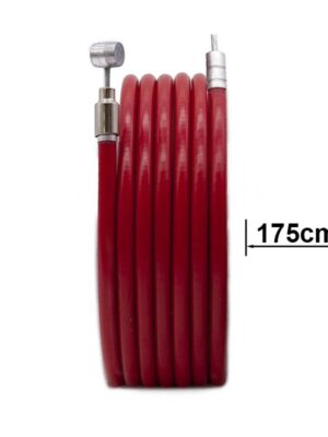 Camisa y cable de freno rojo 1,75m