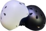RiuScooter Casco Patinete Electricos, Bicicletas, Deporte Ajustable para Jóvenes Adultos, Patinaje en Línea Ciclismo, L, Blanco - Imagen 6