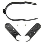 Soporte guardabarros de plástico negro universal para Xiaomi M365 y Pro - Imagen 2