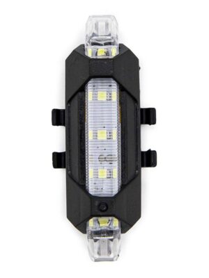 Luz de advertencia recargable blanca