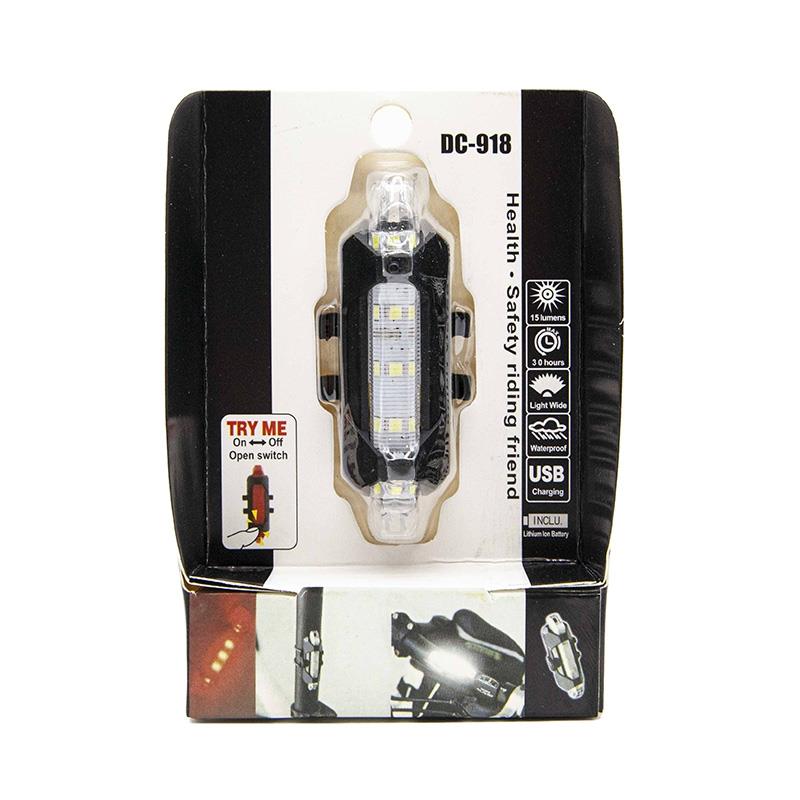 Luz de advertencia recargable blanca - Imagen 4