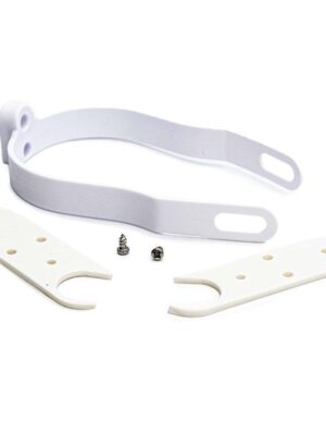 Soporte guardabarros de plástico blanco universal para Xiaomi M365 y Pro