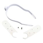 Soporte guardabarros de plástico blanco universal para Xiaomi M365 y Pro - Imagen 2
