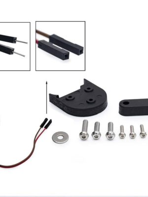 Alzas para ruedas de 10 pulgadas negras