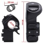 Botonera para Intermitente/luz/claxon/motores 3F - 32cm Smartgyro crossover - Imagen 2