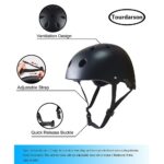 RiuScooter Casco Patinete Electricos, Bicicletas, Deporte Ajustable para Jóvenes Adultos, Patinaje en Línea Ciclismo, M, Blanco - Imagen 4