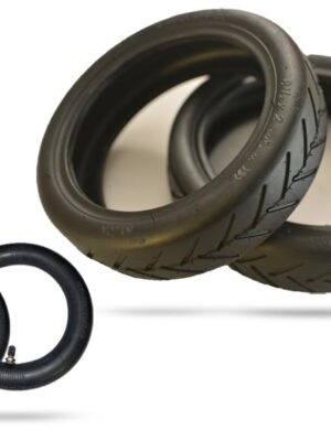 RiuScooter Pack de 2 Neumáticos 2 Cámaras 8.5X2 Patinete Eléctrico para Xiaomi M365, 1S, Essential, Pro, (Wanda 8 1/2X2)