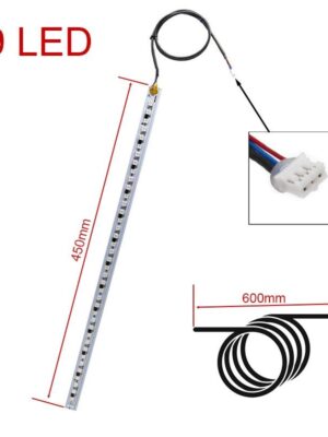 Tira led RGB programable 12V [Minimotors] - 0,45M