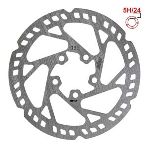 Disco de freno 135mm 5H plata