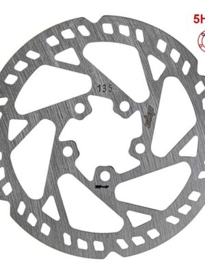 Disco de freno 135mm 5H plata