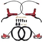 Kit de freno hidráulico CR-3 rojo Zoom delantero R trasero L - Imagen 3